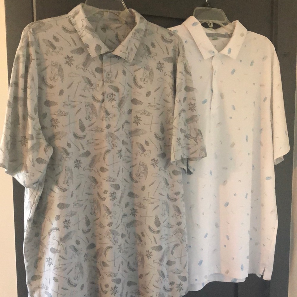 Puma golf polos with fun prints!